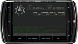 GPSSimul GUI Screenshot