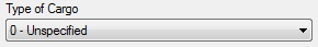 11. Type of Cargo